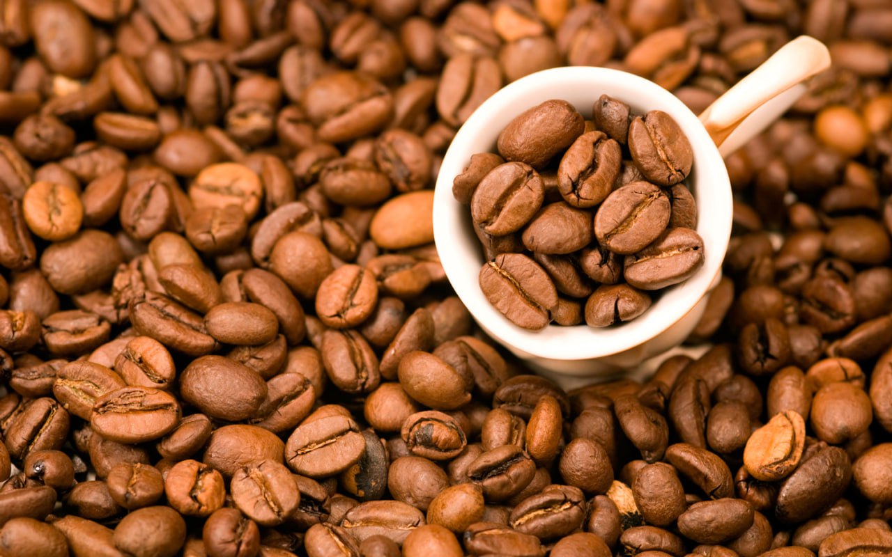 Grãos de café Robusta: sabor e aroma fortes